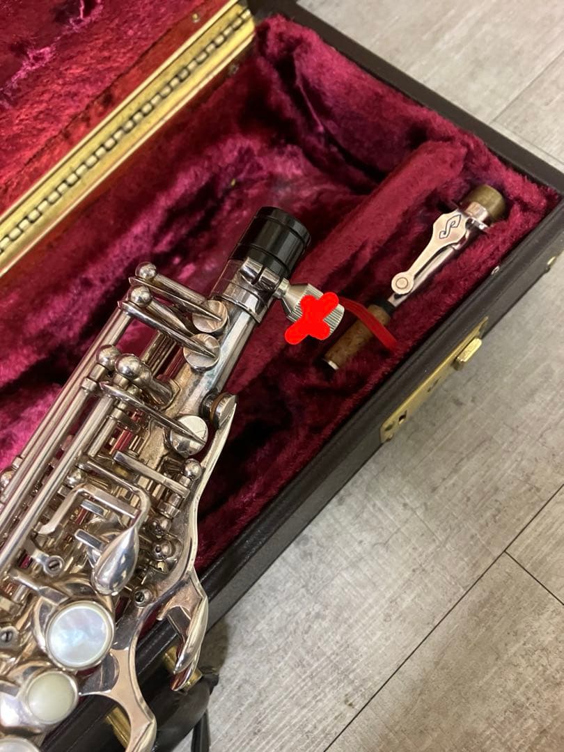 ソプラノサックスSelmer SeriesIII シルバープレート　49万番台
