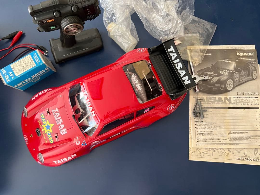 京商タイサンスターカード　GT2 組み立て済みエンジンラジコンカー　1/10