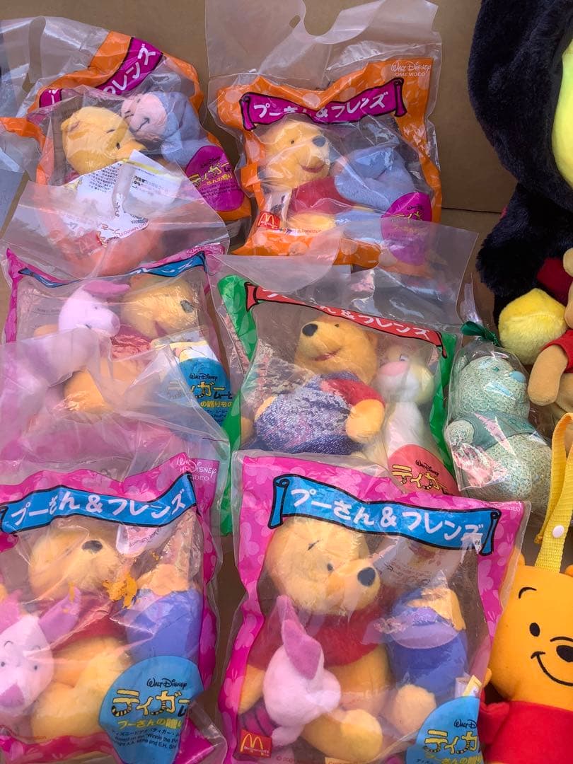ディズニー　くまのプーさん ぬいぐるみセット　プーさん&フレンズ