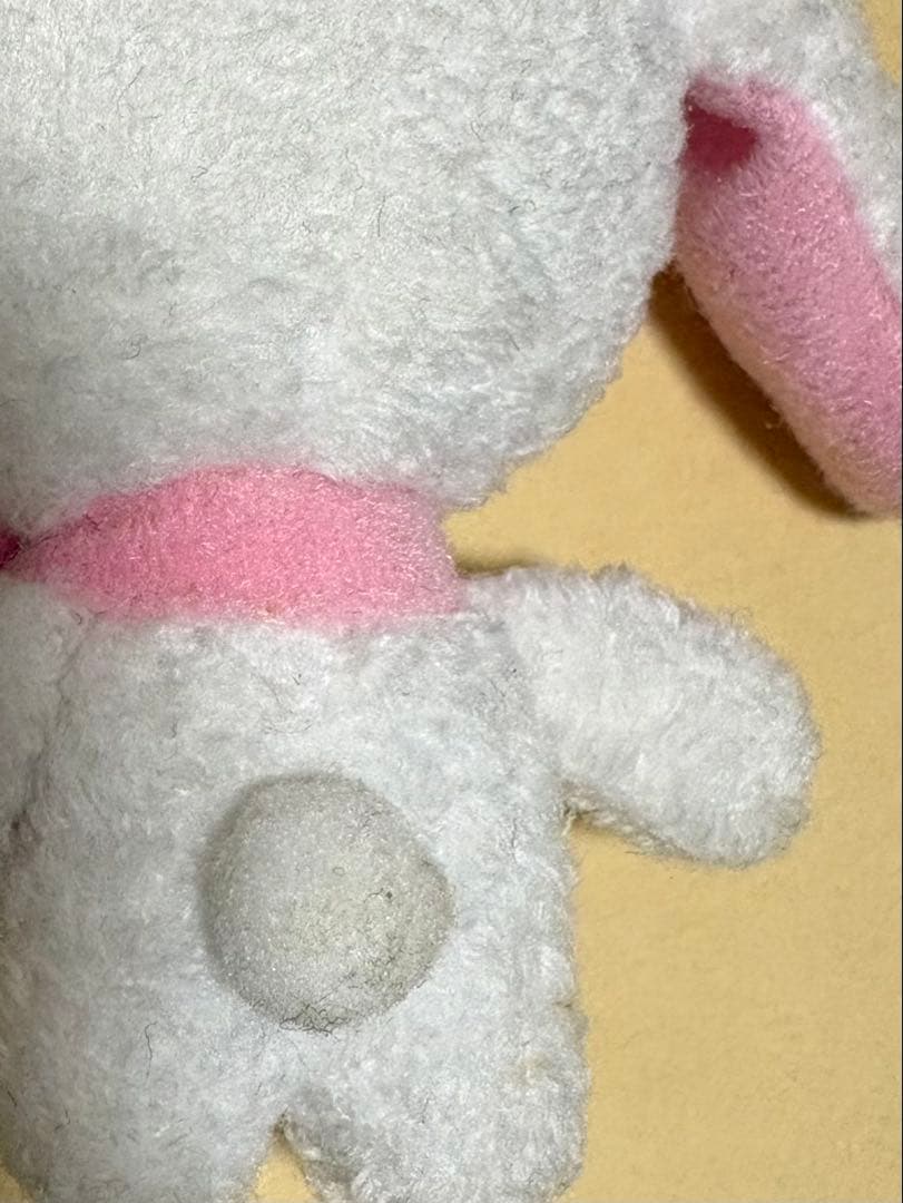 サンリオ　シュガーバニーズ　しろうさ　ミニミニマフラーぬいぐるみ　2007年製
