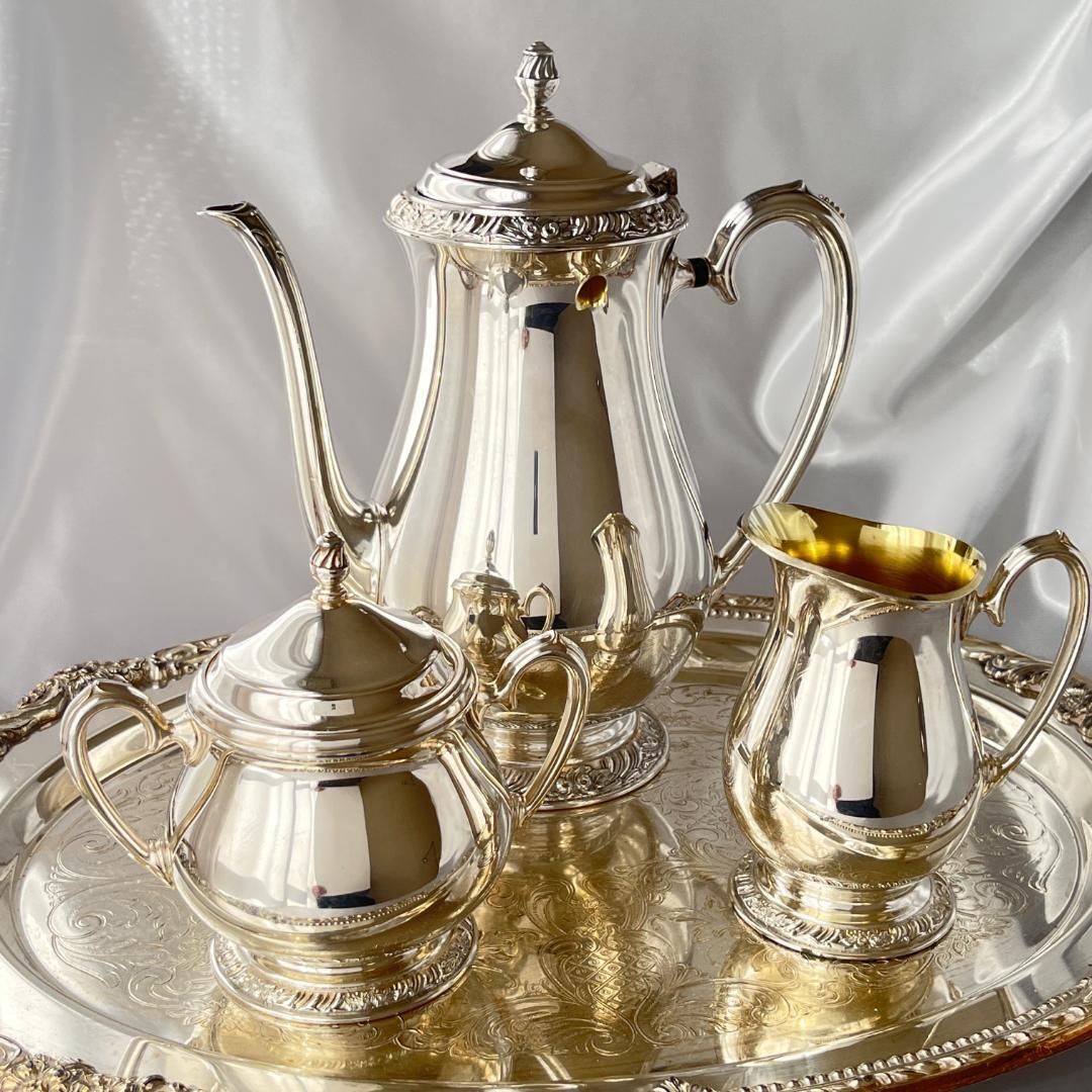 【Henley Community.】ビクトリアンのコーヒーサービス 3点