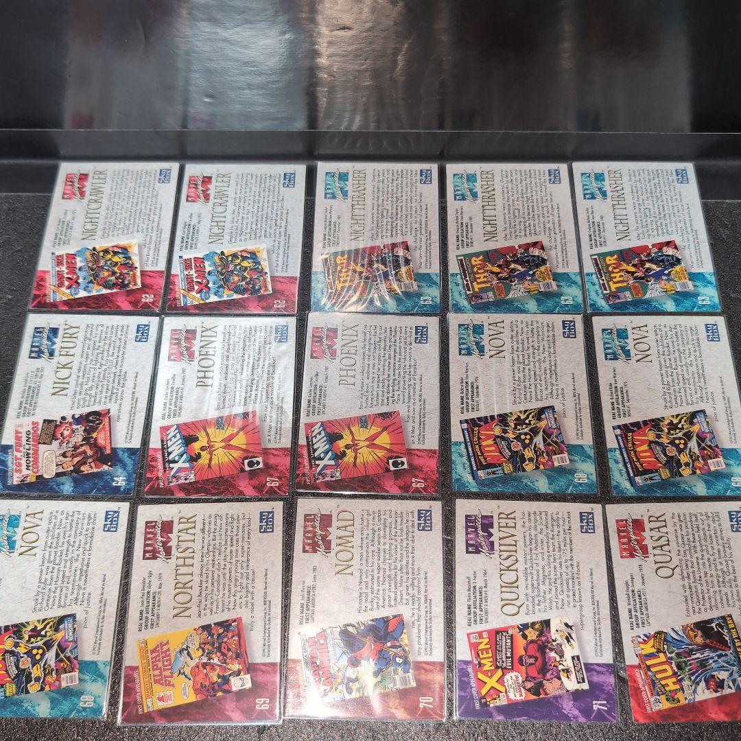 MARVEL トレーディングカード まとめ メルカリ便