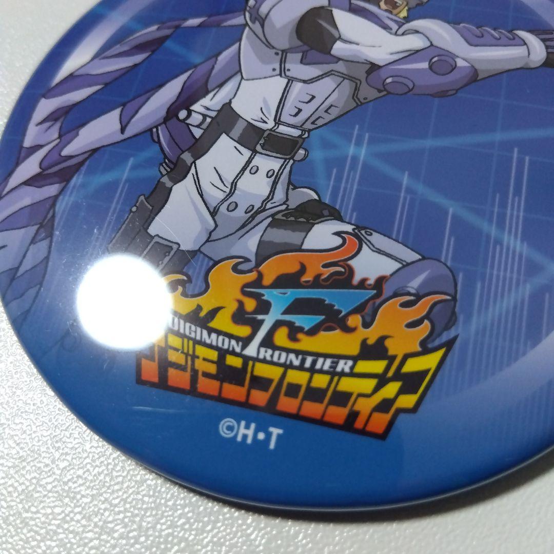 【デジモン】ヴォルフモン 20周年 カラ鉄 コラボ トレーディングでか缶バッジ