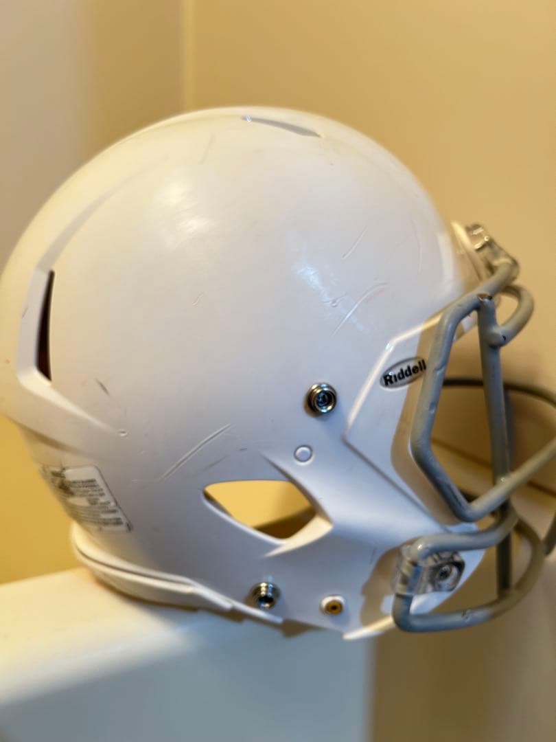 Riddell アメリカンフットボール ヘルメット スピード ホワイト M