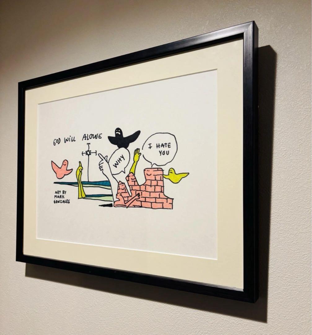 mark gonzales マークゴンザレス アート 原画 supreme