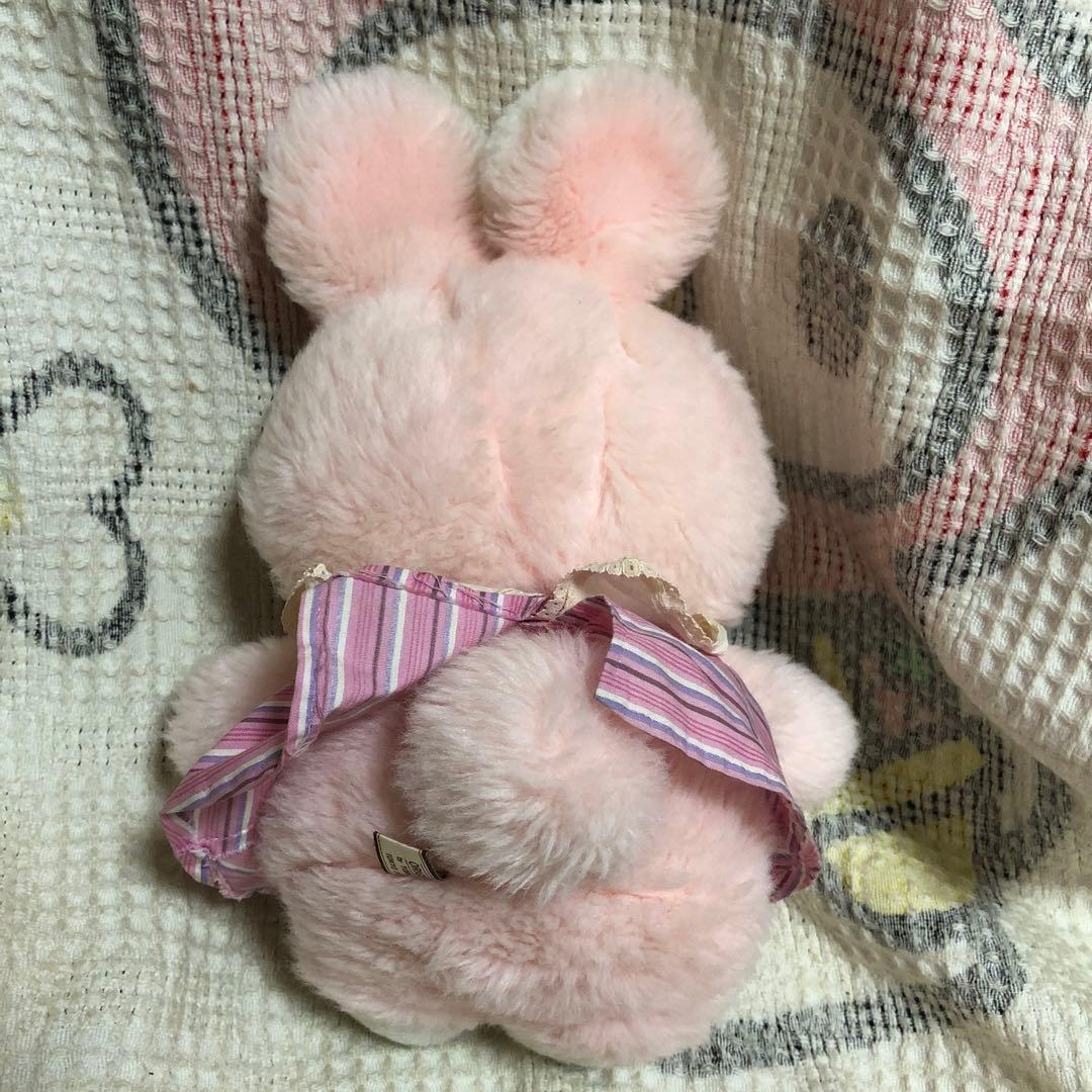 吉徳　クリーミー　昭和レトロ　初期タグ　当時の物　ウサギ＆ネコ　ぬいぐるみ　中古