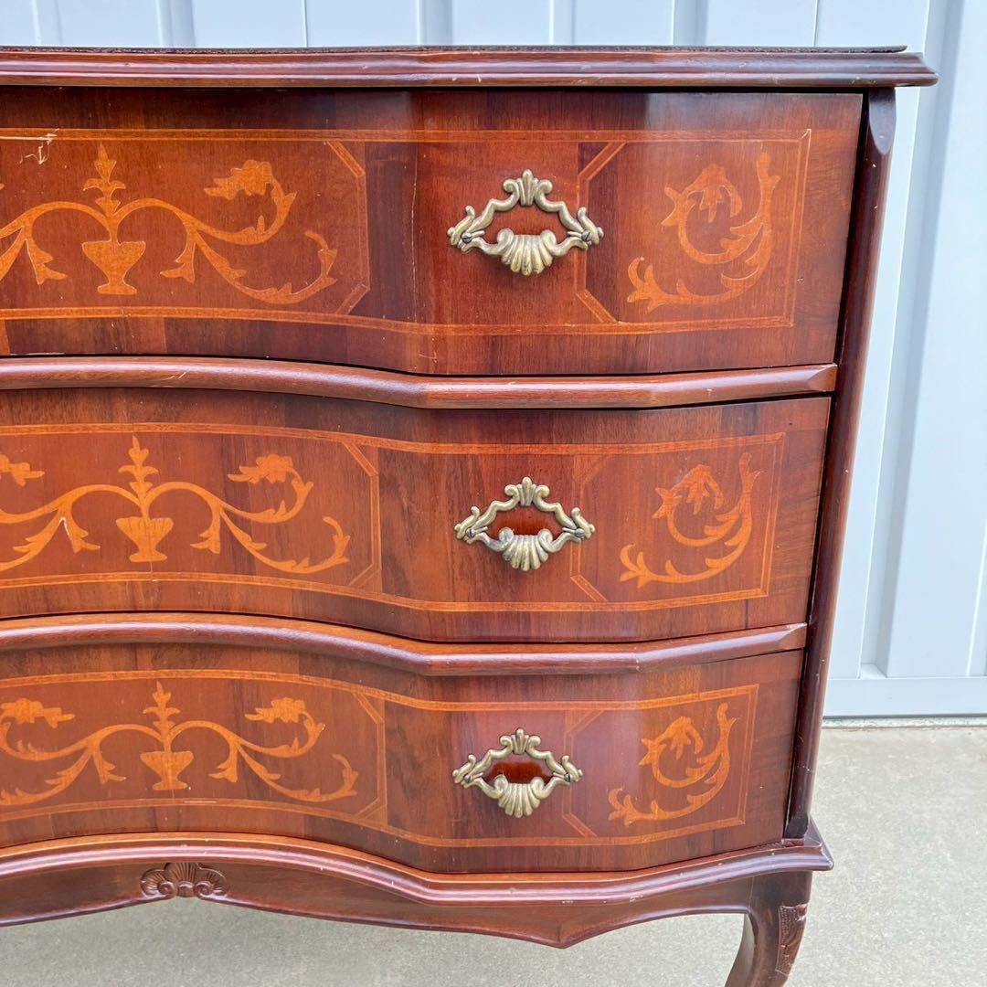 イタリア家具 タロッコ社 象嵌デザイン 猫足 ヴェローナ キャビネット チェスト