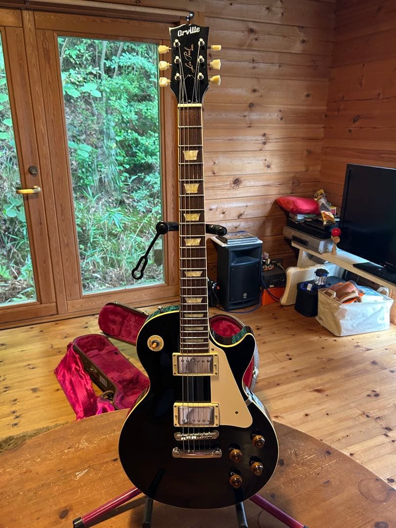 タド オービル レスポールスタンダード ブラック