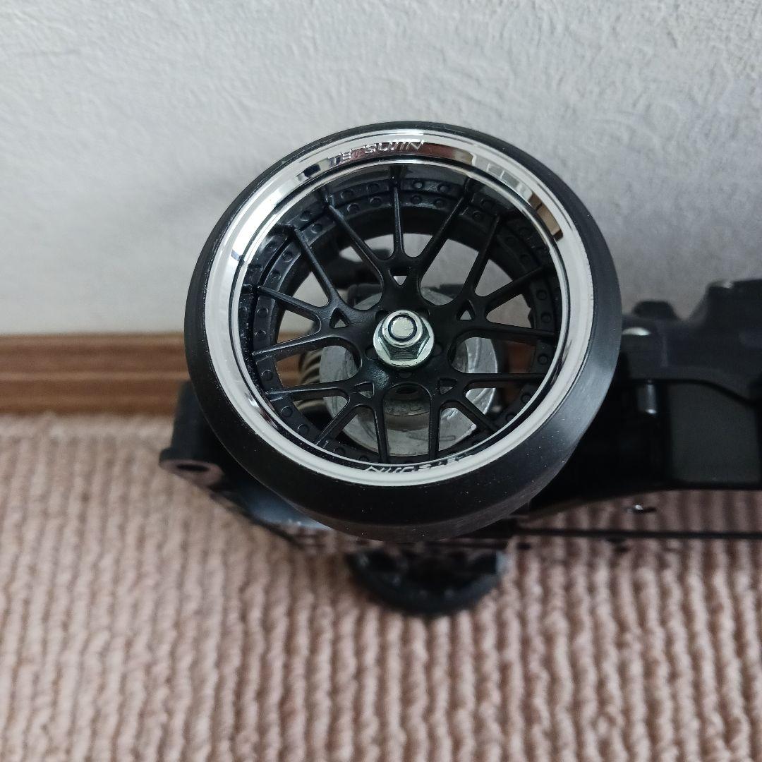 タミヤ TT02 シャーシ、GT-R R35 リバティウォークボディ