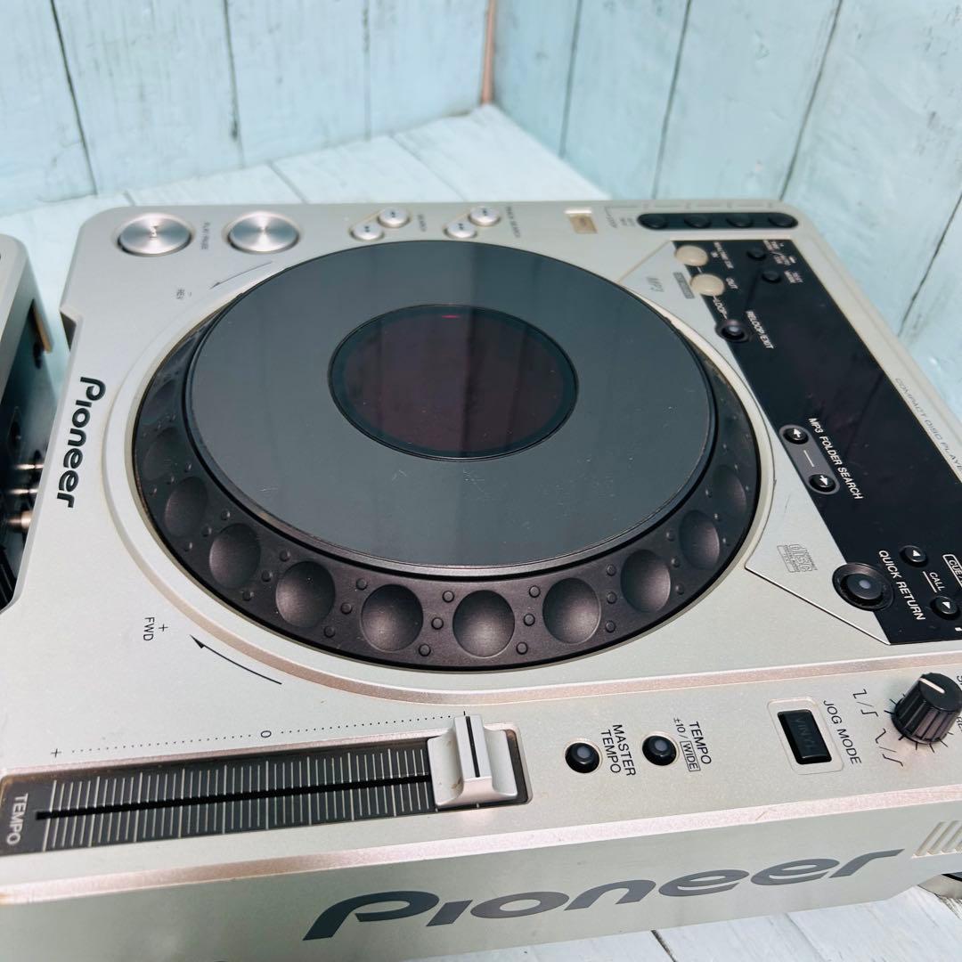 パイオニア　Pioneer CDJ-800MK2 2台セット CDデッキ　説明書