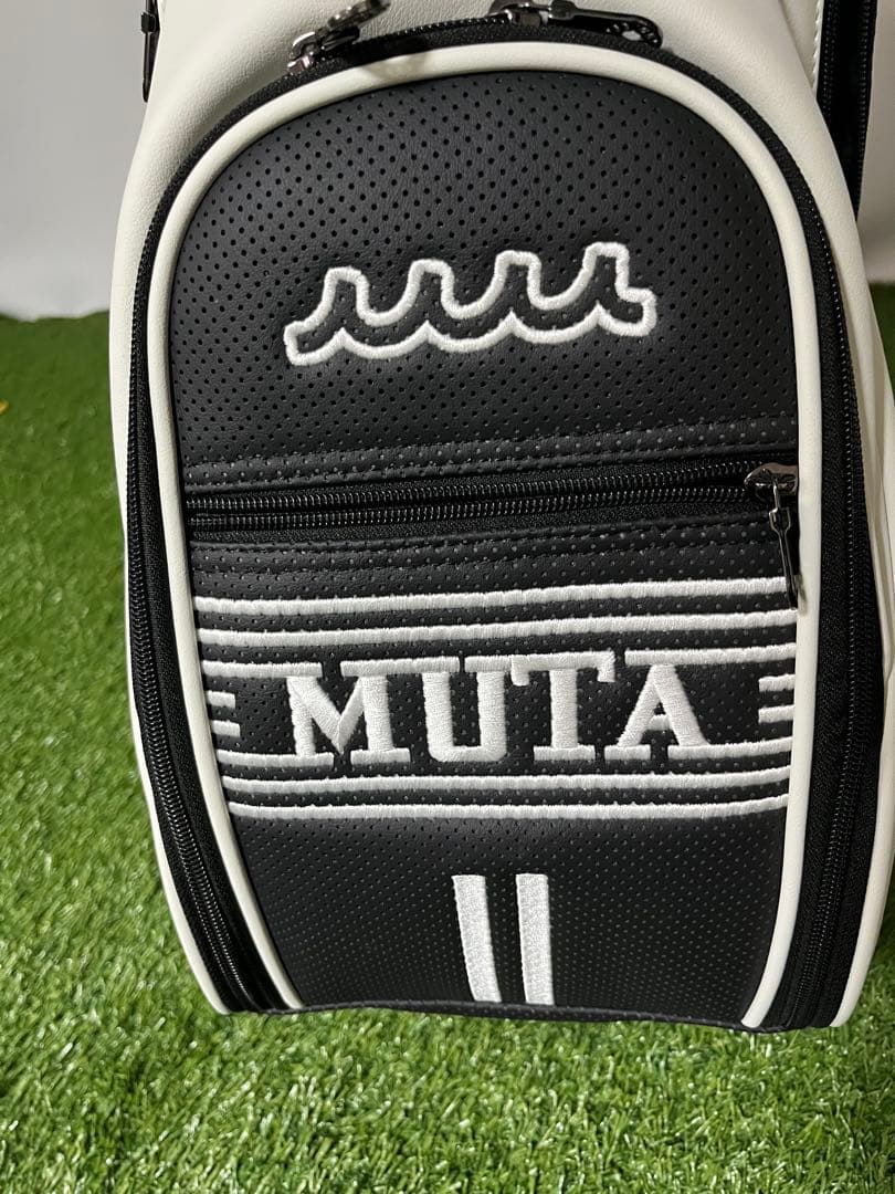 MUTA スタンド　キャディバッグ ホワイト　ムータマリン　MARINE