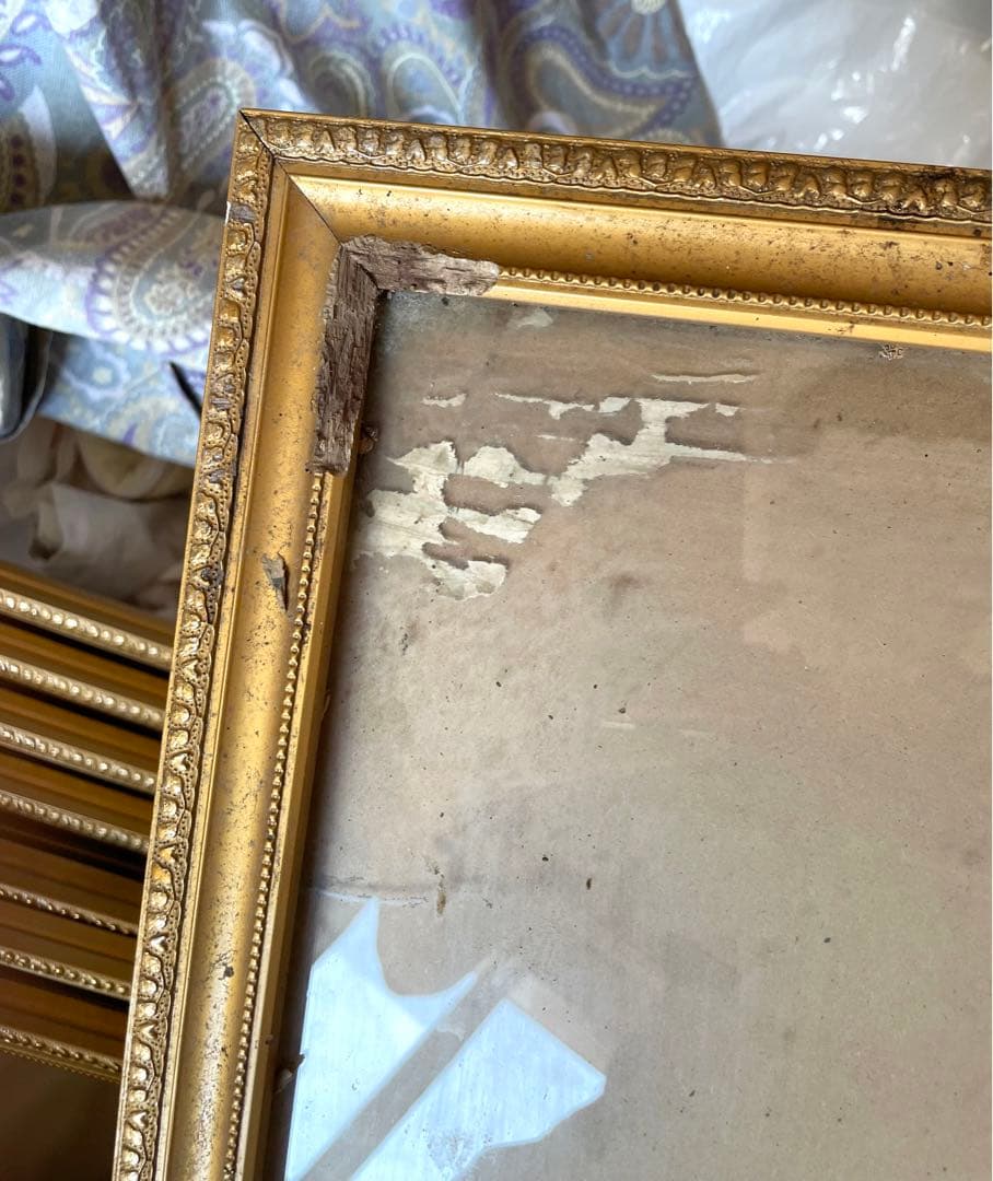 ◆額縁 金縁 まとめ売り10個 アンティーク インテリア ゴールド ゴージャス①