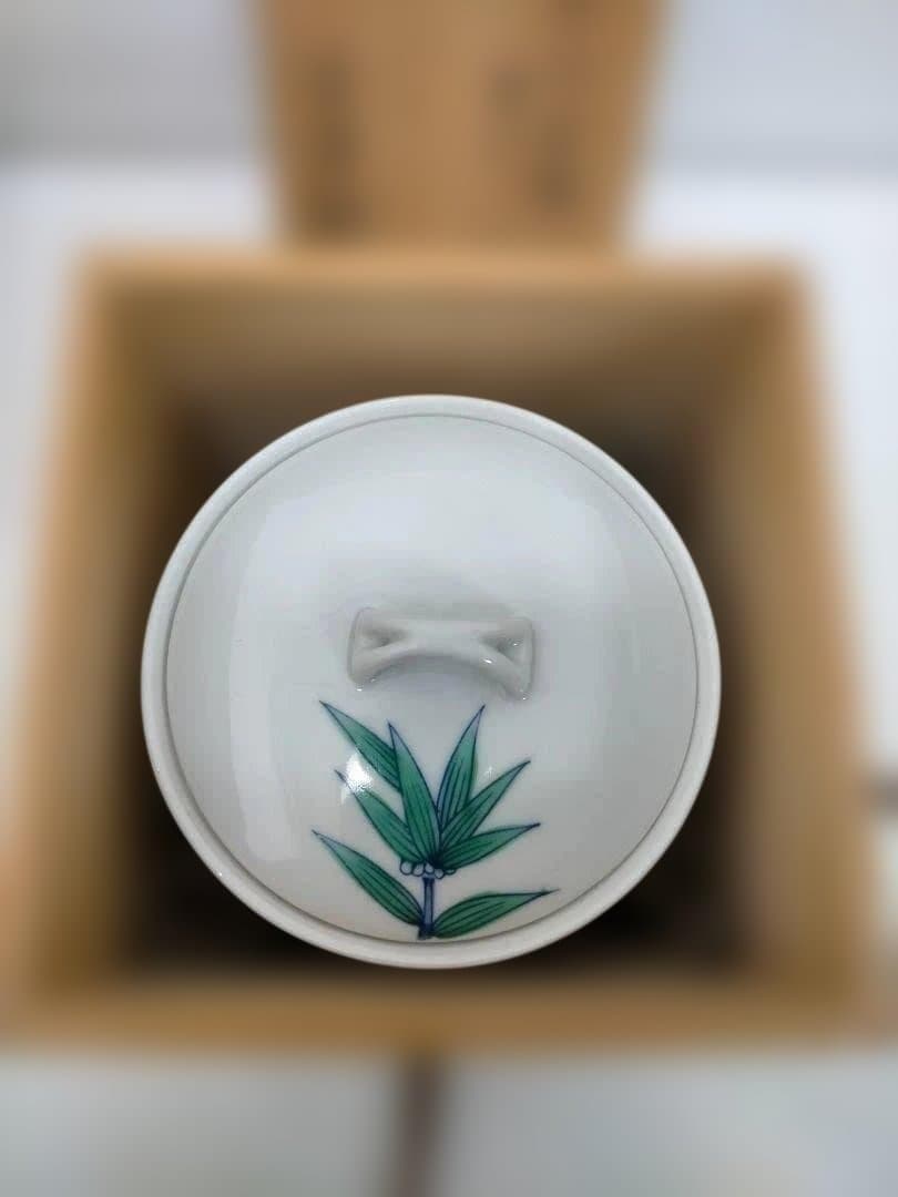 【送料無料】陶器製 骨壺 未使用品 蓋付き 和柄 共箱あり 251225-10T