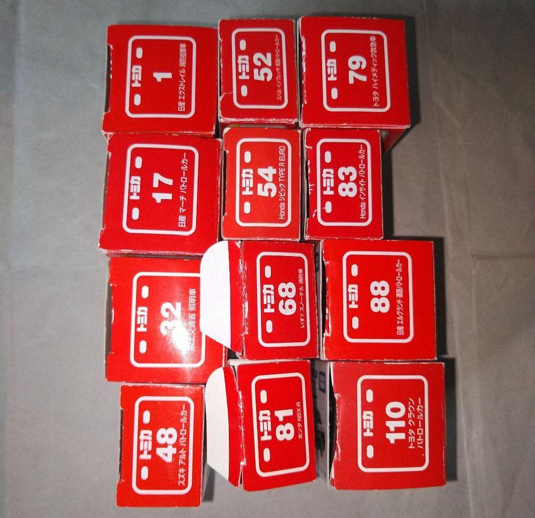 トミカ 緊急車両 168台 警察 消防 救急 海保 自衛隊 海外 MER