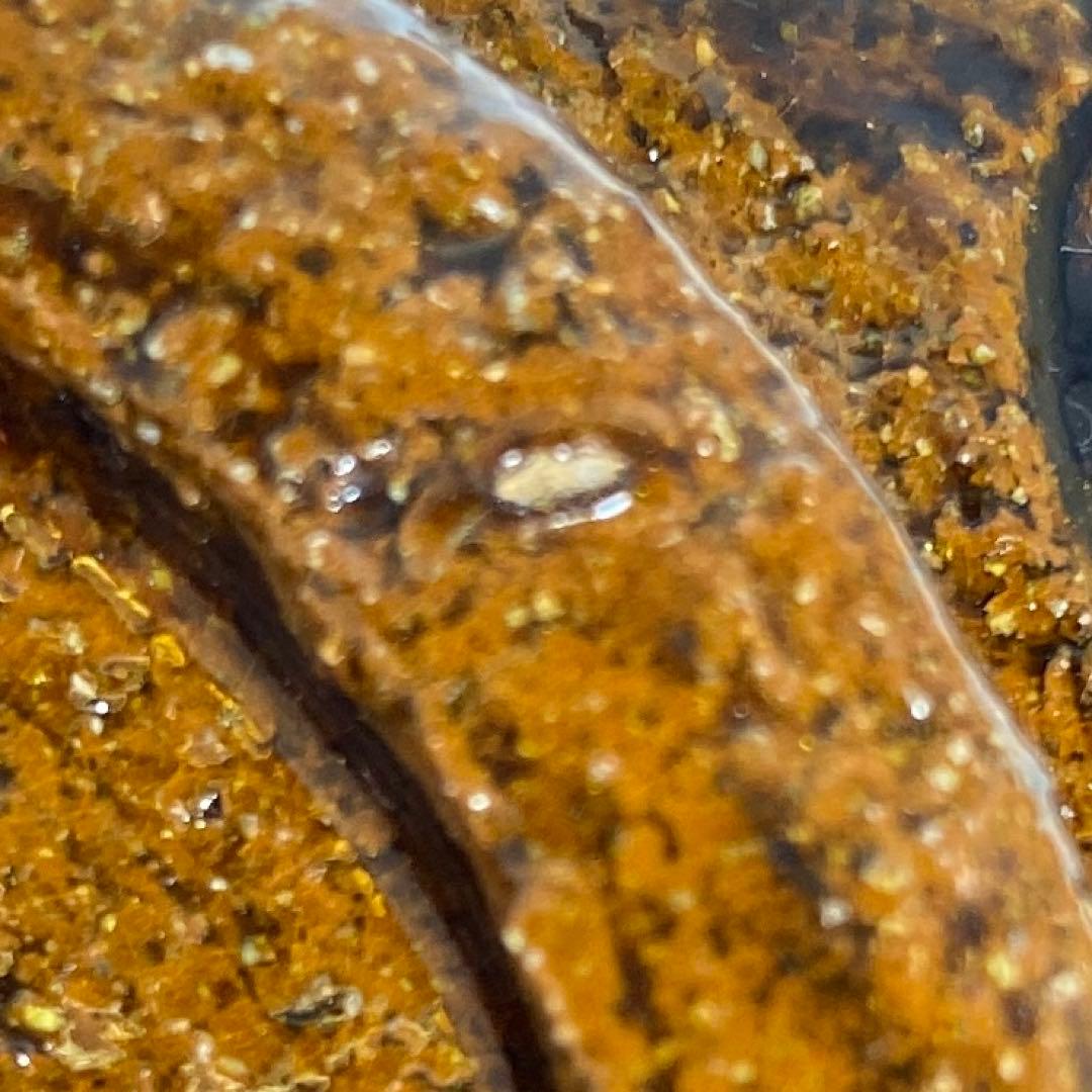 大樋一平造　大樋焼茶碗　共箱　直径約12cm 東N7-0909☆2F