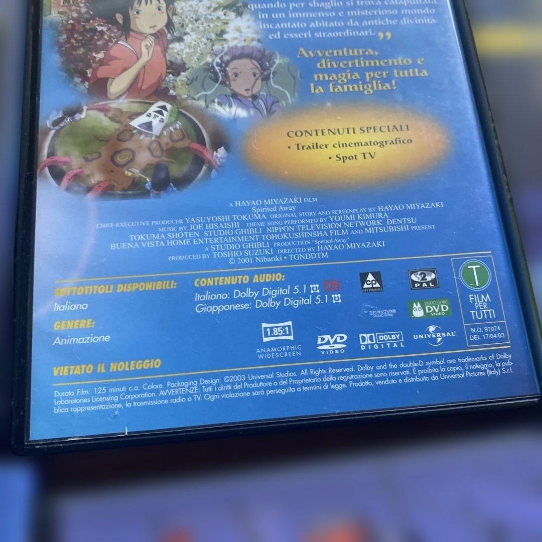 イタリア語版 スタジオジブリシリーズDVDまとめ