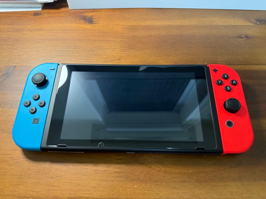 【美品】Nintendo Switch Joy-Con (L) ネオンブルー/
