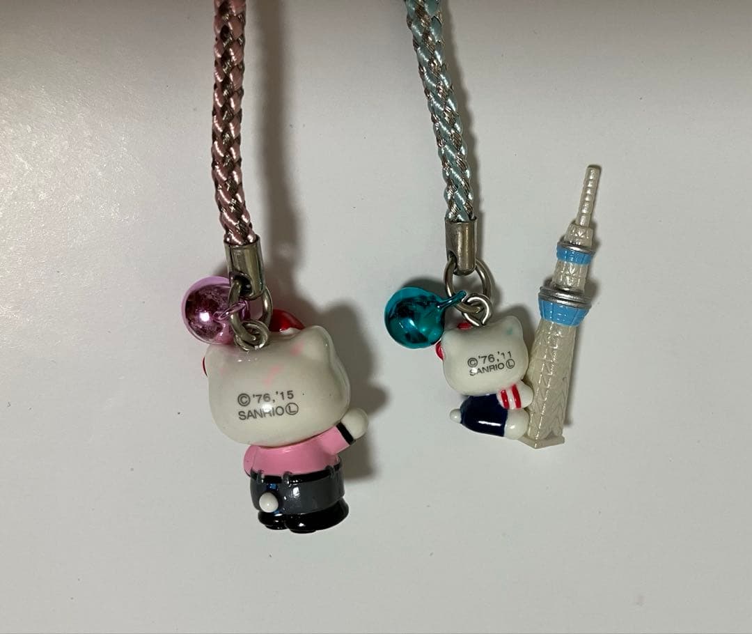 ご当地キティ 根付 ハローキティ ストラップ レア 貴重 レトロ 嶽本野ばら 他