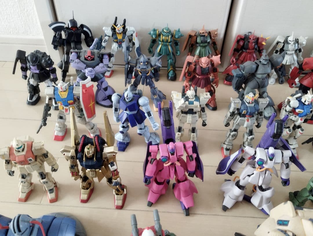 現状渡し モビルスーツインアクション MS ガンダム 43体セット まとめ売り