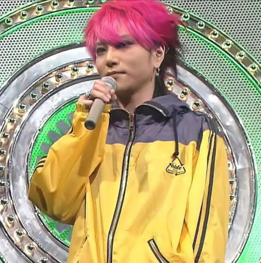 正規品 サイズ３ hideレモネード ラインパーカー イエロー LEMONeD