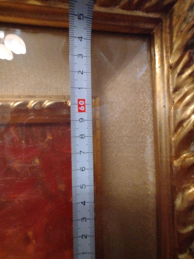 パシアンス・エスカリエの肖像　模写　額付き