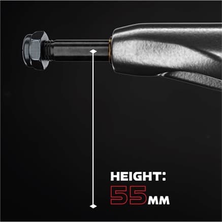 新品 INDEPENDENT トラック ST11 POLY 159 SILVER