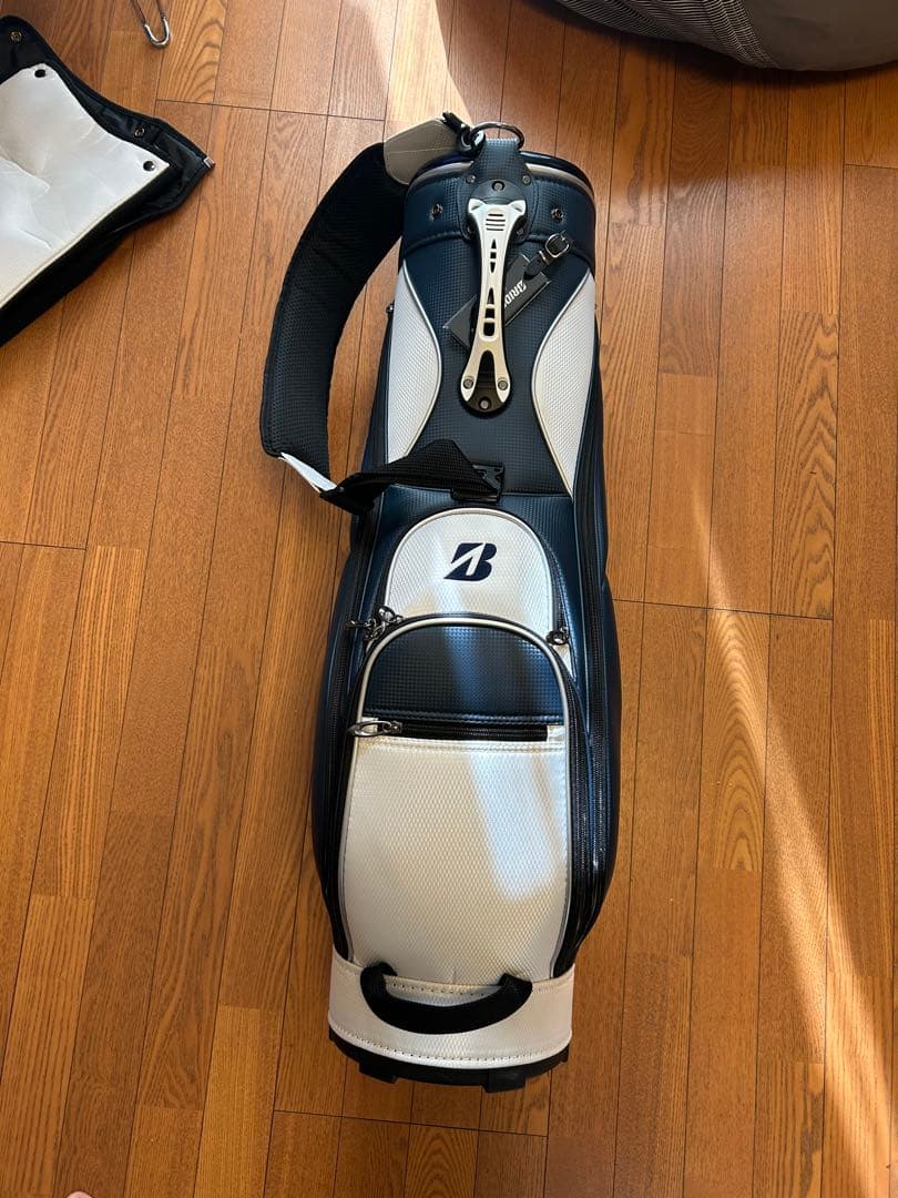BRIDGESTONE GOLF キャディバッグ ブラック/ホワイト