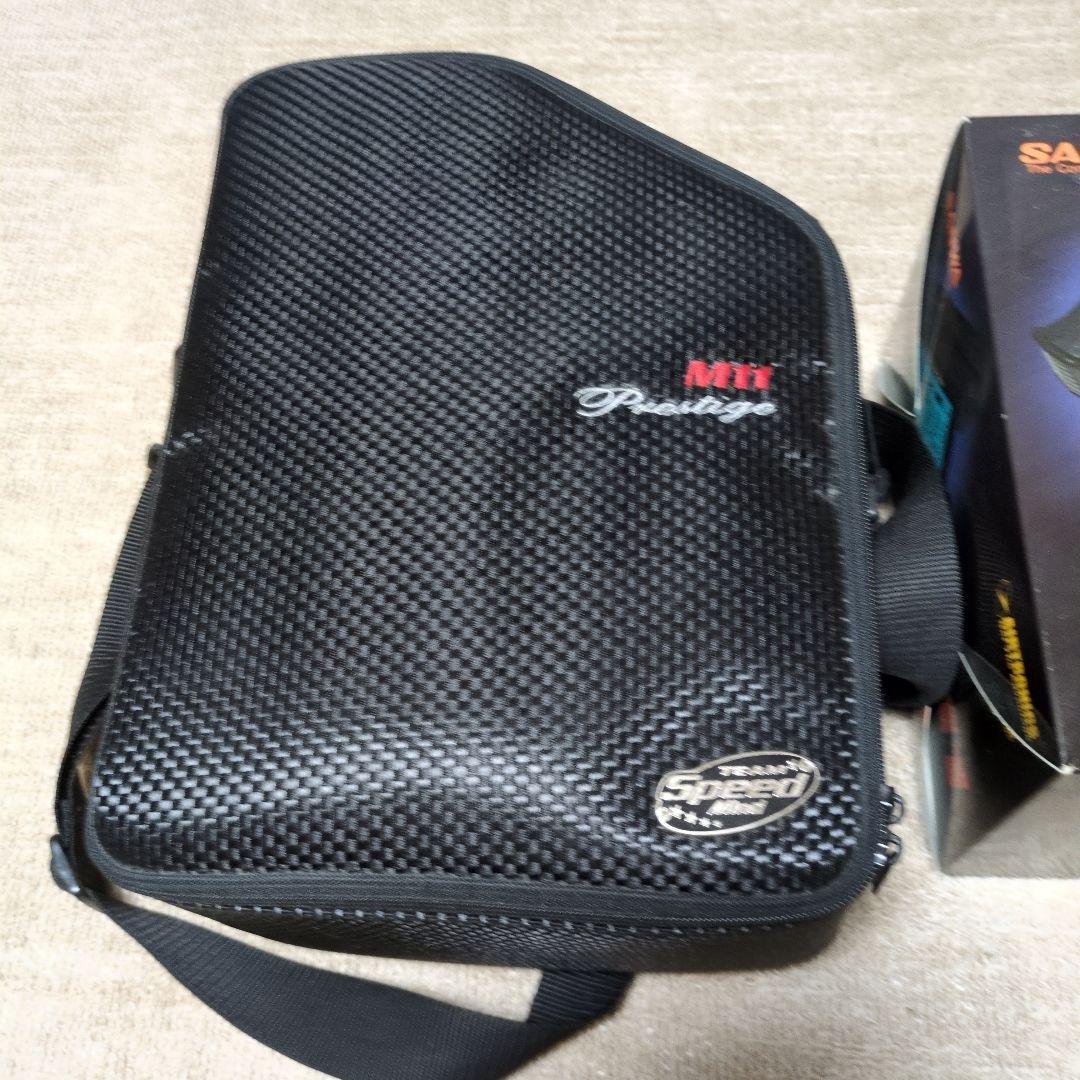 サンワ　M11 Prestige パープルVer 送受信機プロポバッグ付き中古品