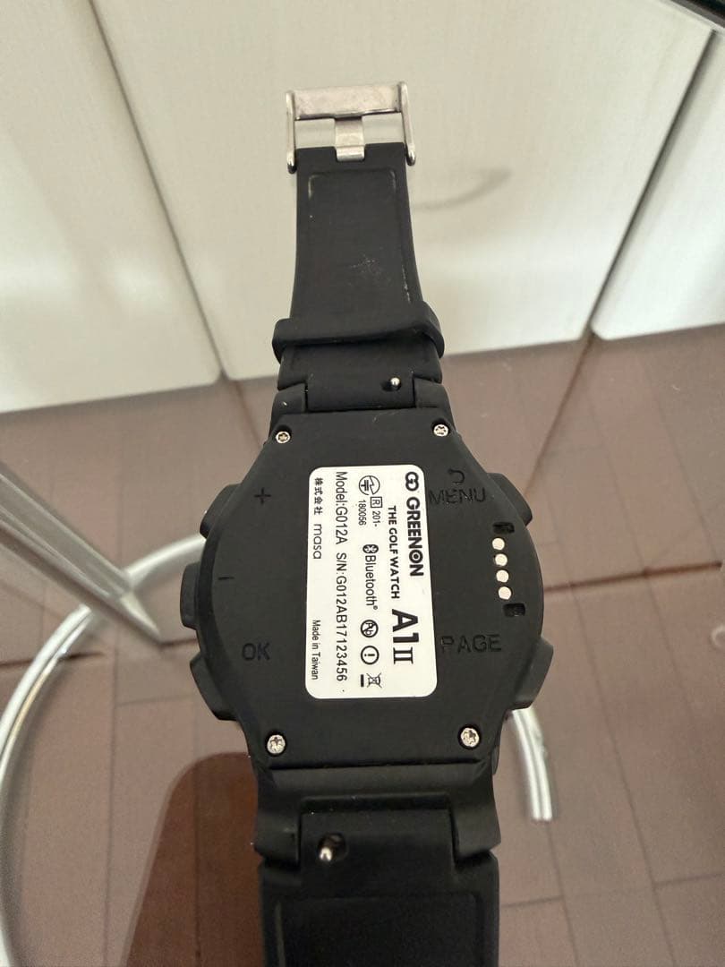 グリーンオン GreenOn A1 II GPSナビ ウォッチ型　美品