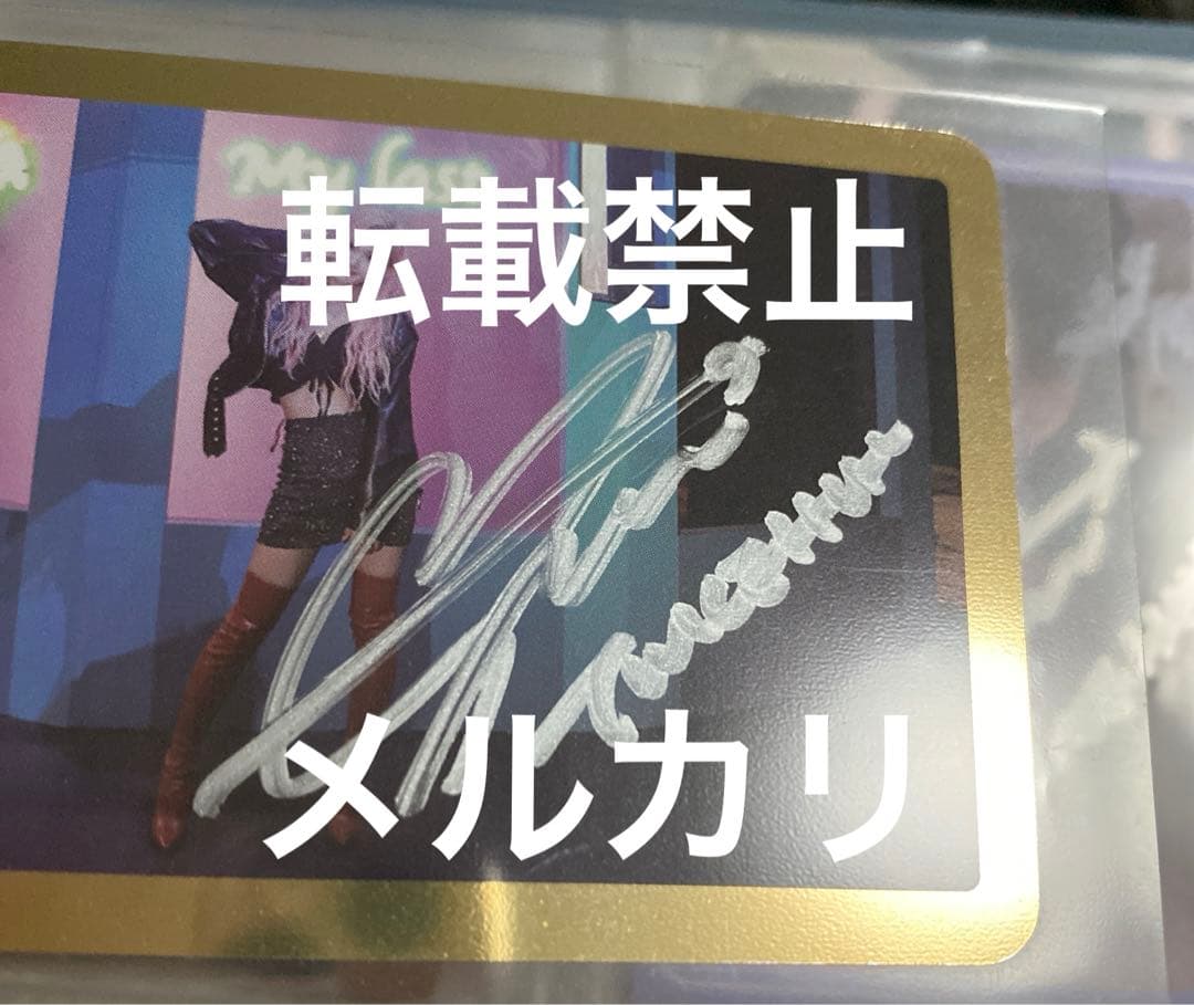 TWICE サナ　サイン　直筆　トレカ