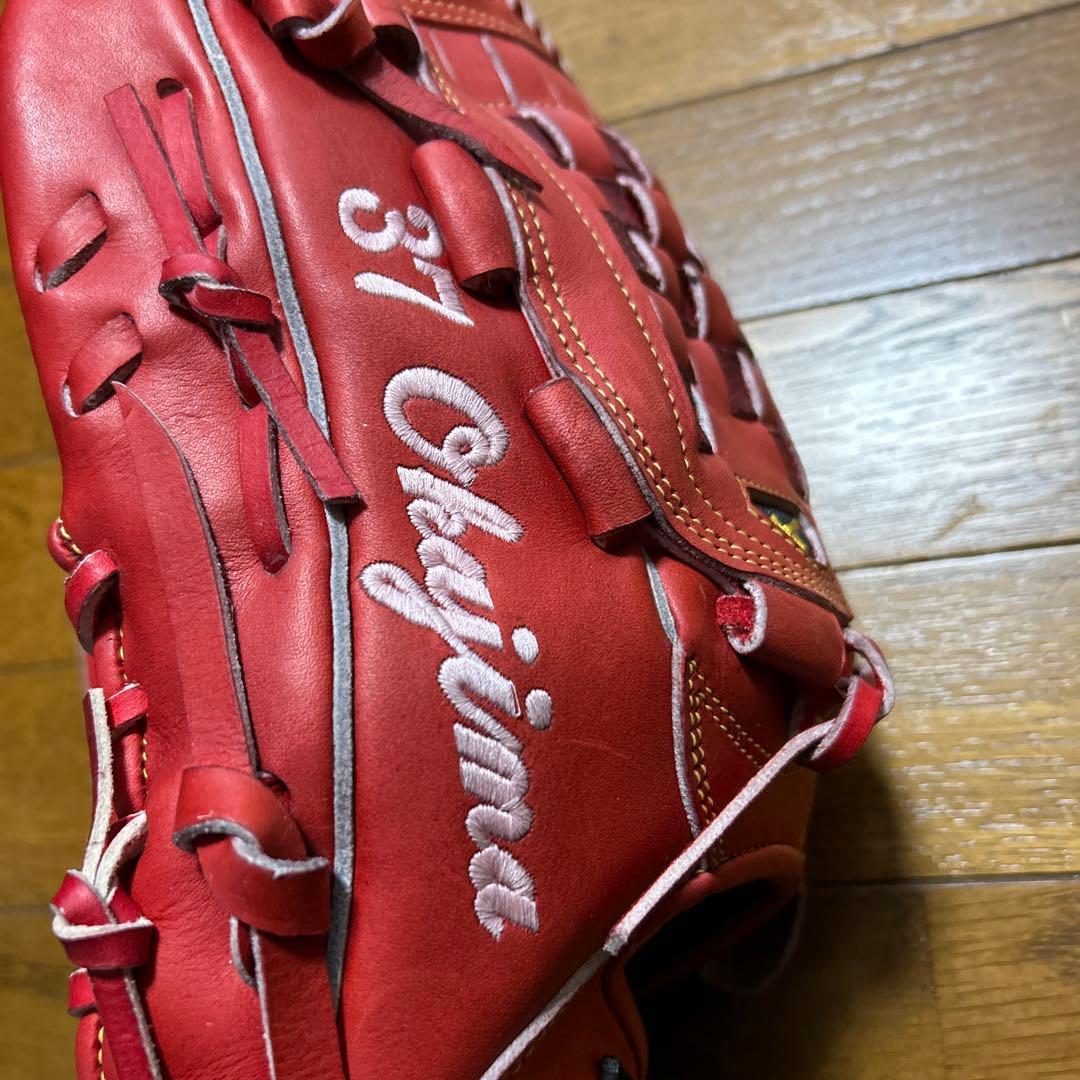 ミズノ 硬式グローブ 岡島ボストンレッドソックス時代グラブ