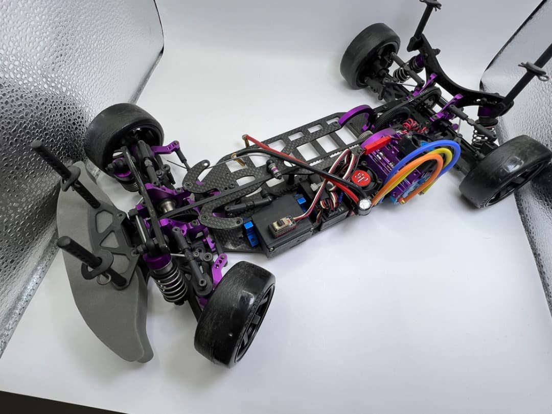 【SALE】HPI サイクロン TC ジャンク品【ドリフト仕様】