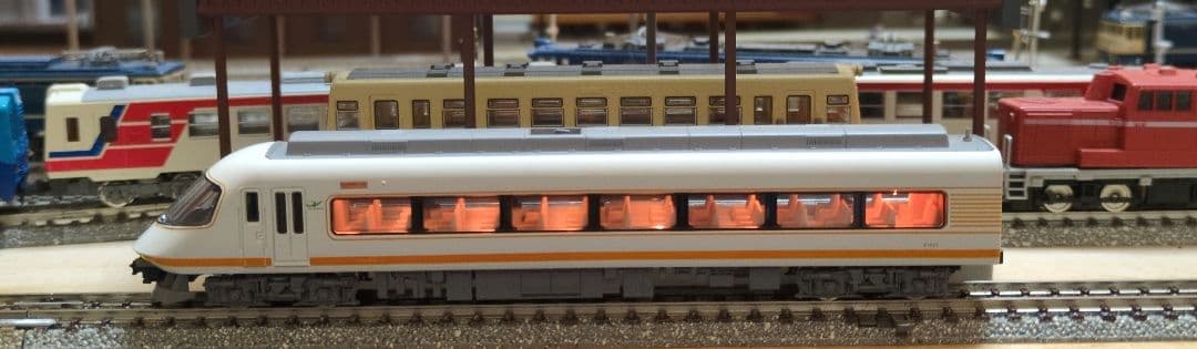 鉄道模型 近畿日本鉄道 21000系 ア－バンライナー 室内灯完備！！