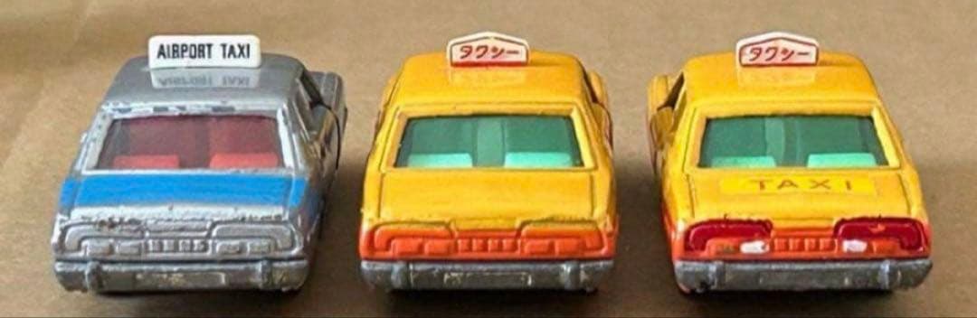トミカ ニッサン セドリック 2800SGL タクシー 3台