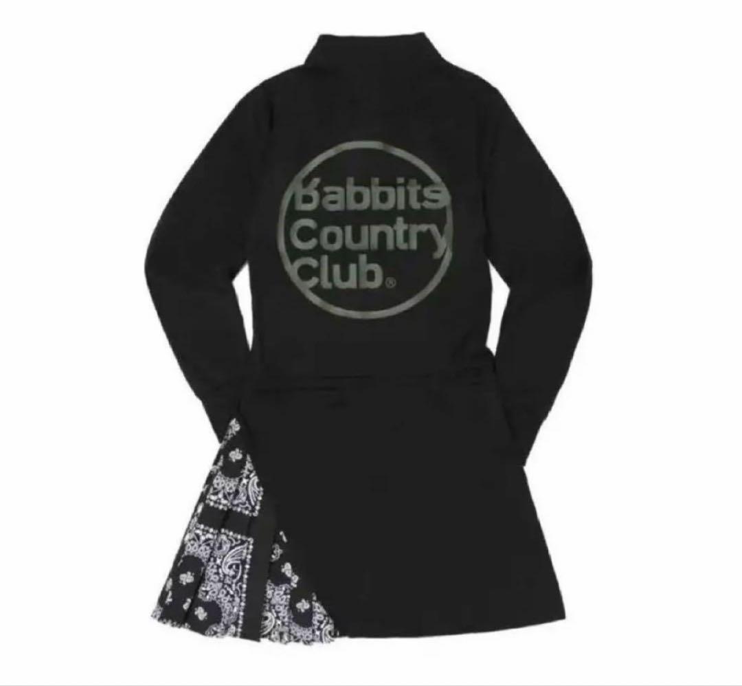 FR2GOLF ペイズリー柄ワンピース　ストレッチ　バックロゴ　S 完売品