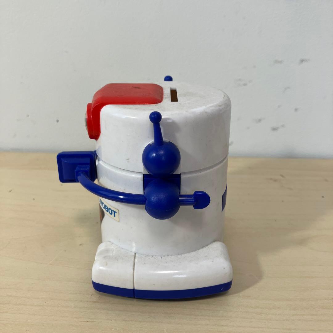 E-壁 ジャンク品 希少 レトロ タフマルくん 貯金箱 ロボット おもちゃ
