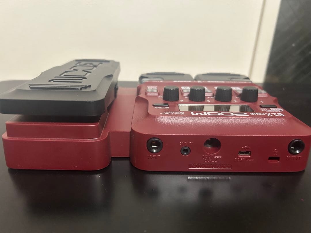 (美品)ZOOM B1X FOUR アダプター付き