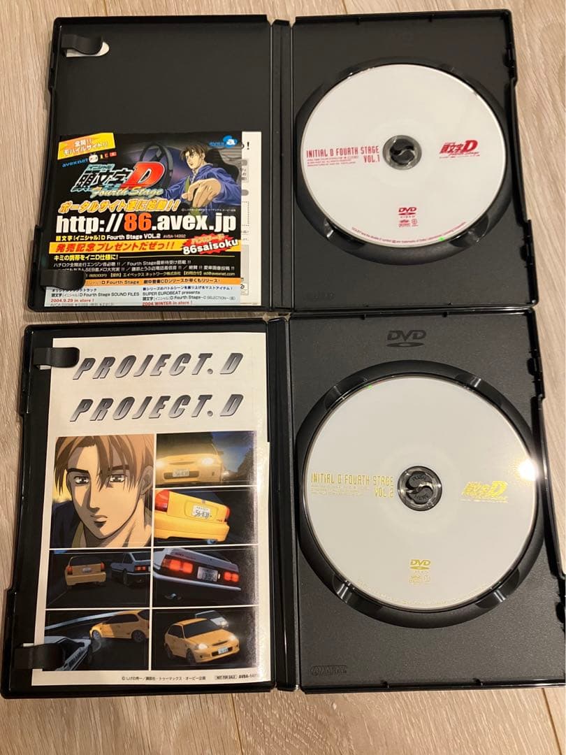 「頭文字D SUPER COMPLETE BOX」DVD-BOX、おまけ多数