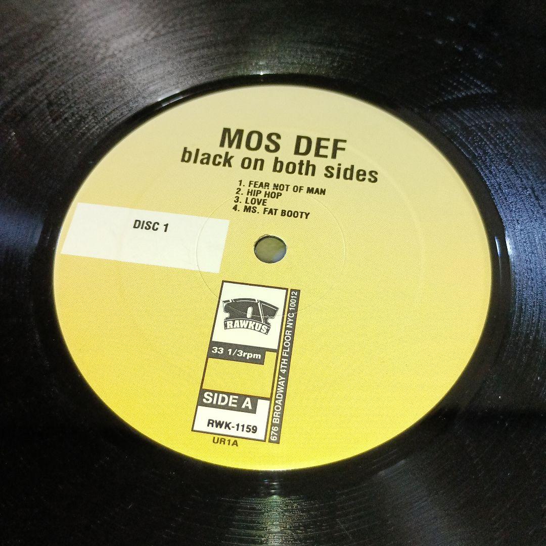 LP「MOS DEF / Black On Both Sides」