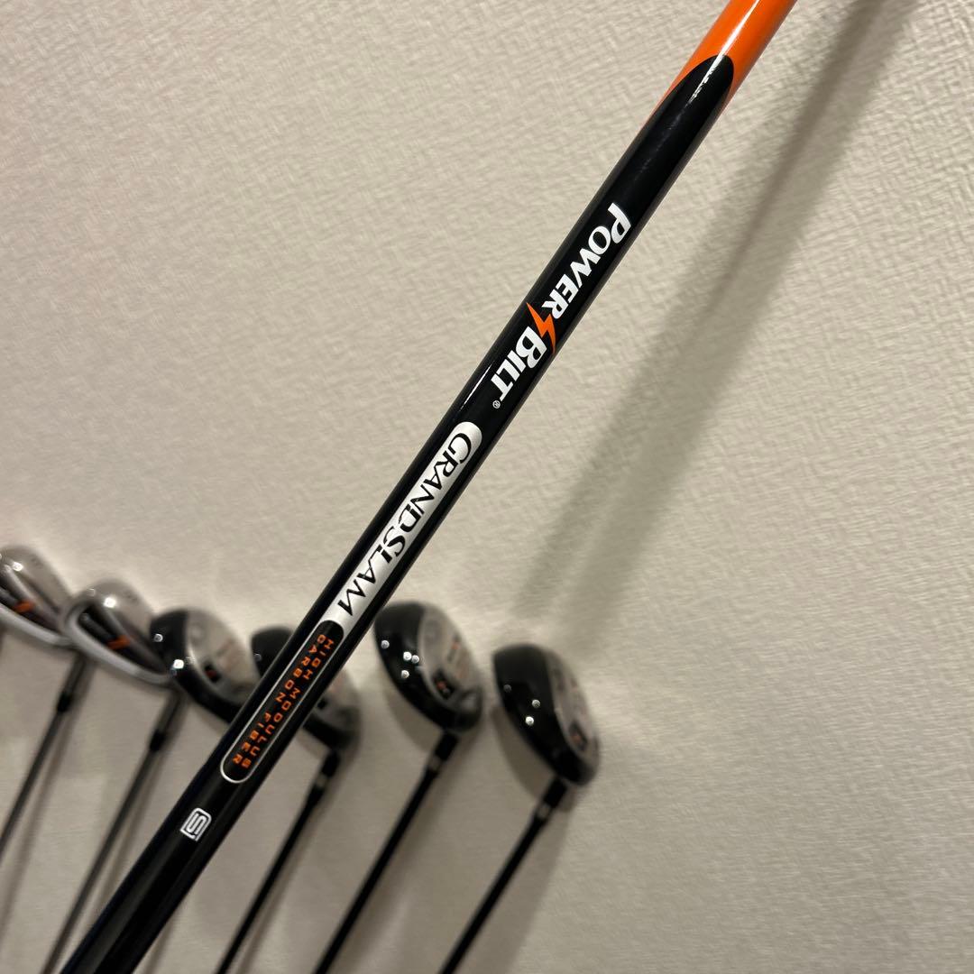 パワービルト　メンズS 13本　右利き　ゴルフクラブセット