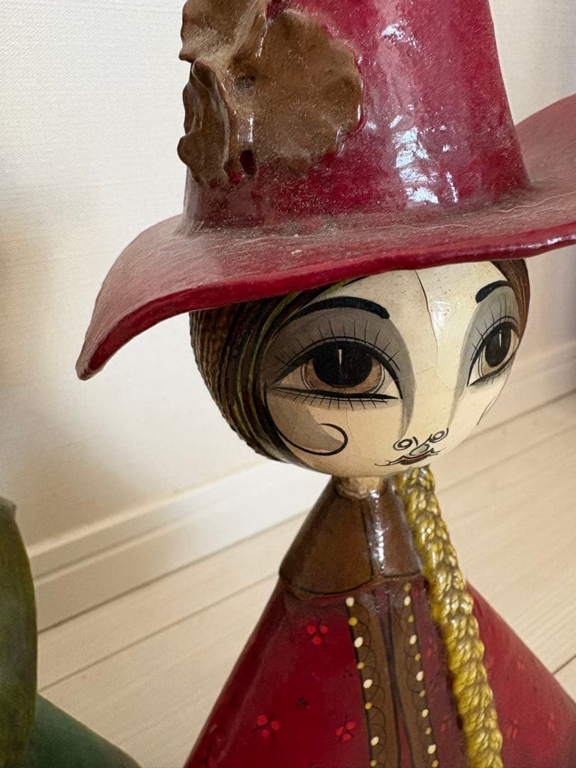 【セルメル】メキシコドールアンティークベーパーマシェ張子70年代イデーアクタス