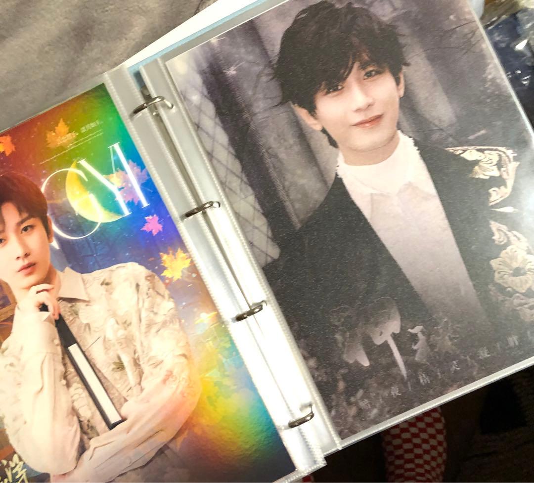 成毅 チョンイー A4ポスターアルバム バインダー ファイル A4カード50枚入