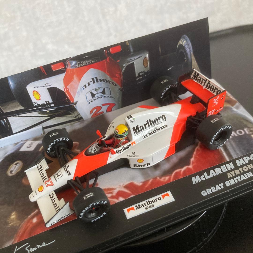 F1 マクラーレン MP4/5B アイルトン・セナ ケースは ミニチャンプス
