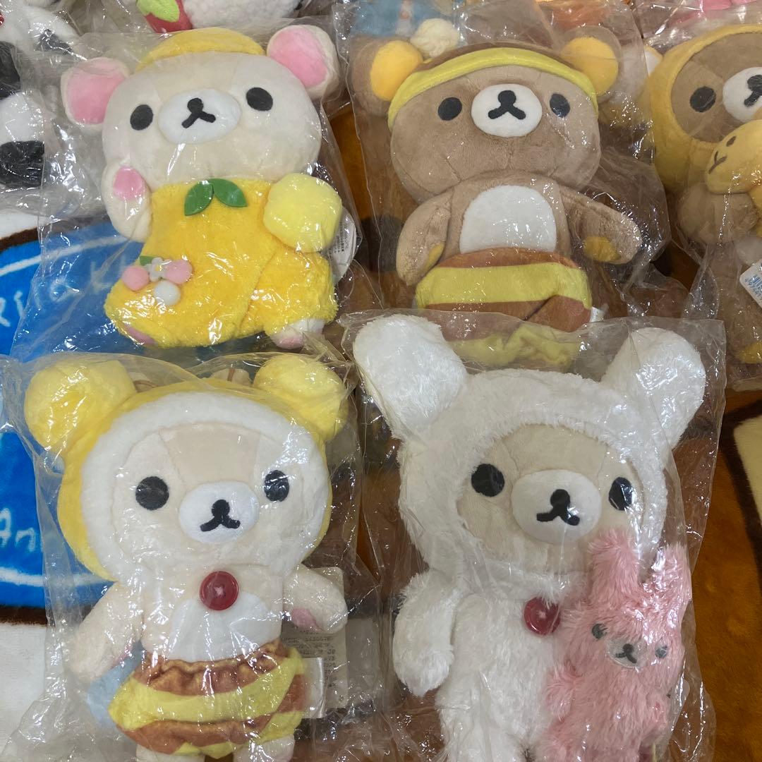 リラックマ　ぬいぐるみ　まとめ売り　コリラックマ　コグマ　キイロイトリ