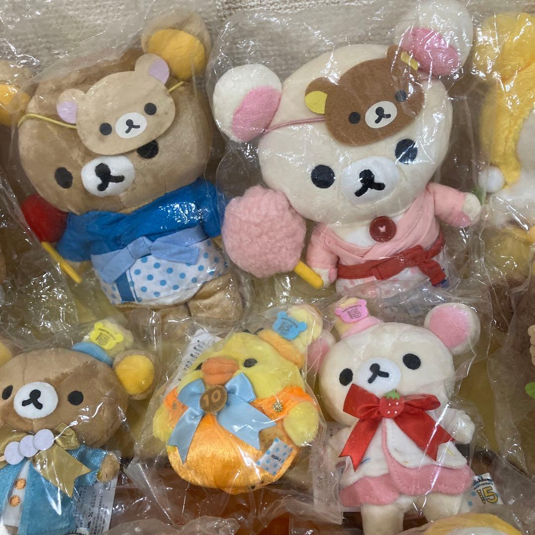 リラックマ　ぬいぐるみ　まとめ売り　コリラックマ　コグマ　キイロイトリ