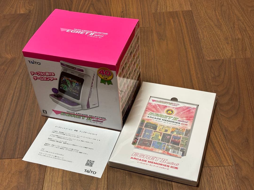 新品未開封 イーグレットツー ミニ ＋ アーケードメモリーズ VOL.１セット
