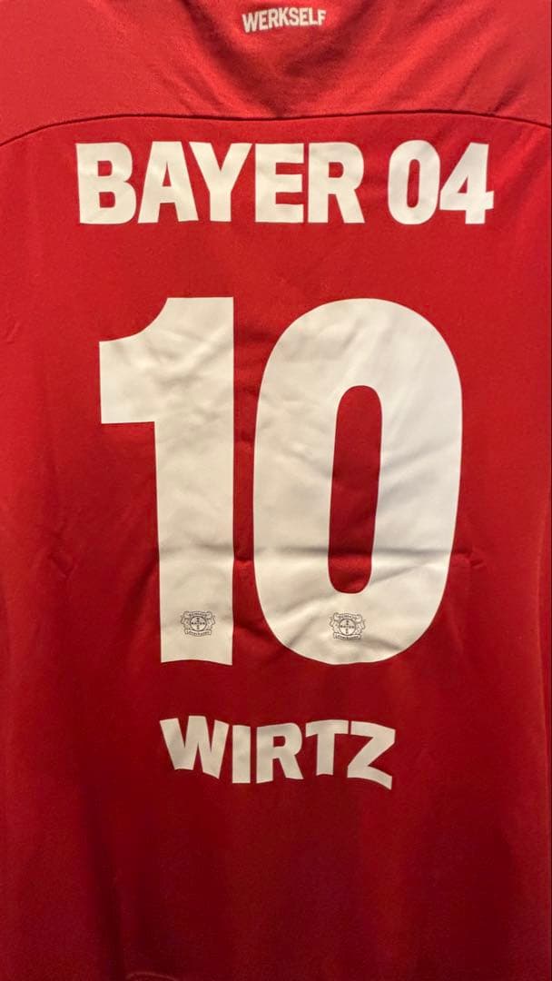 【値下げ可／タグ付】　日本未発売　 レバークーゼン ユニフォーム　ヴィルツ XL