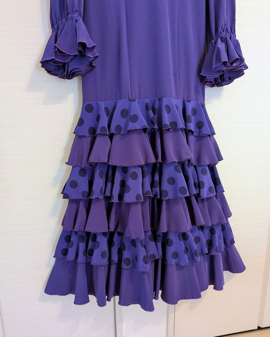 美品 ボランテフラメンコドレス