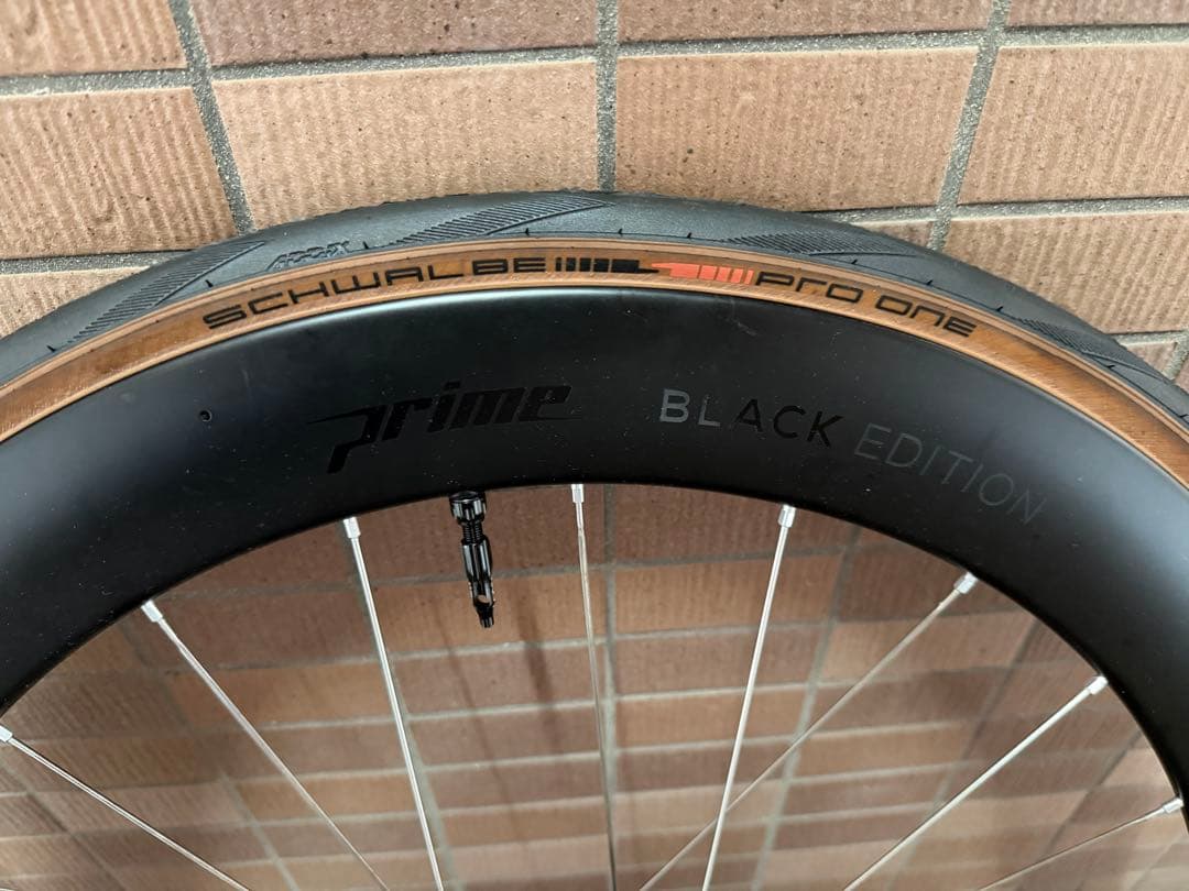 Prime Black Black 700c 前後 60mm