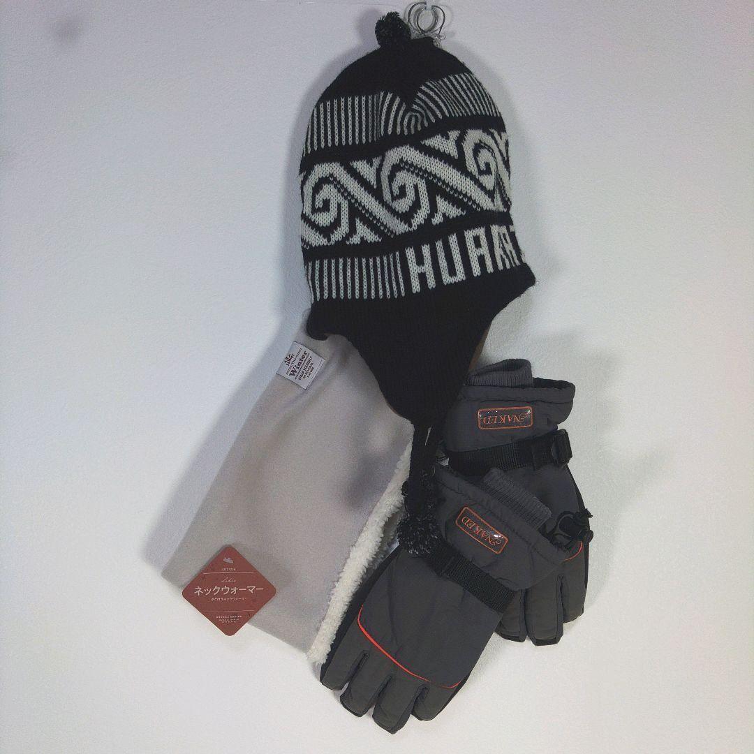 レディース　M　スキー　スノーボードウェア　上下セット　レッド　チェック柄　黒